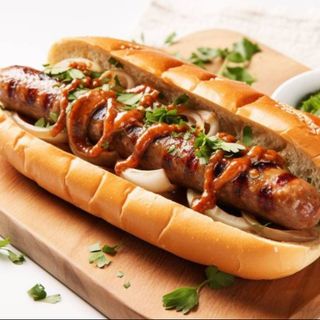 Հոթ-Դոգ հավի նրբերշիկով(մեքսիկական)