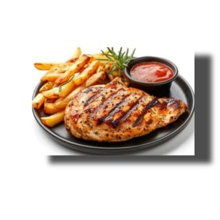 Հավի կրծքամսի գրիլ ֆրիով 520գ