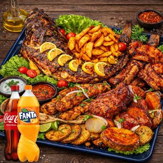 Խոզի և ստերլետի խորոված կոմբո №20