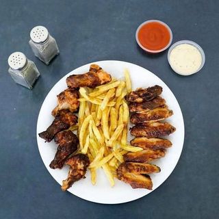 Կծու կոմբո հավի ուսիկ և թևիկ ֆրիով №15