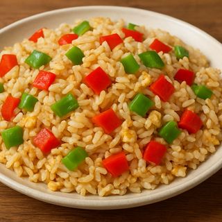 Բանջարեղենով տապակած բրինձ