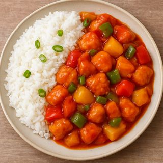 Հավի քաղցր և թթու