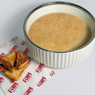 Սնկով կրեմ ապուր տրյուֆելի պաստայով