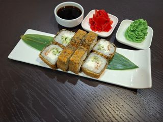 Տեմպուրա օձաձկով