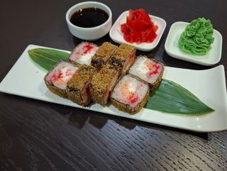 Կալիֆորնիա սաղմոնով տեմպուրա