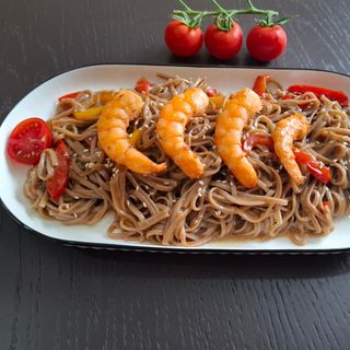 Սոբա ծովախեցգետնով