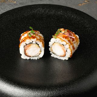 Ռոլլ սաղմոն մանրածովախեցգետնով 6 հատ