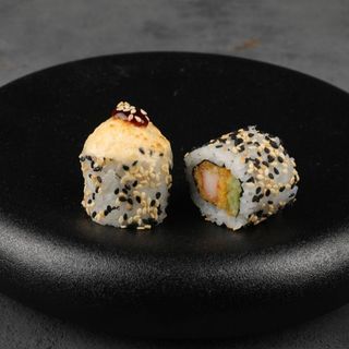 Տապակած ռոլլ տեմպուրա մանրածովախեցգետնով 6 հատ