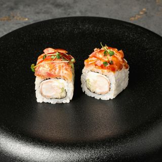 Ռոլլ թունայով և տարտար սաղմոնով 6 հատ