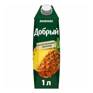 Դոբրի բնական հյութ Անանաս 1լ
