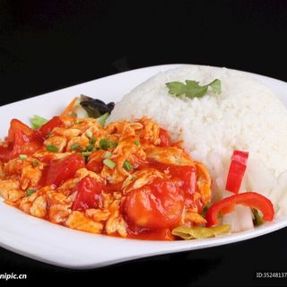 48 Paradajz sa jajima i rižom