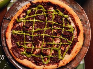 Nutella Pistacchio Pizza