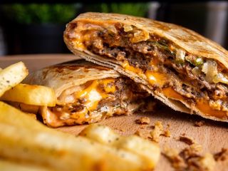 Wrap Double Cheeseburger