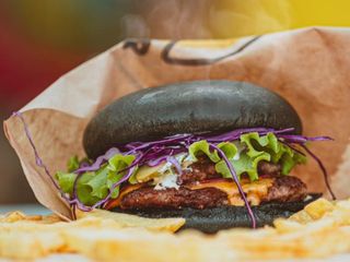 Double black smash Burger