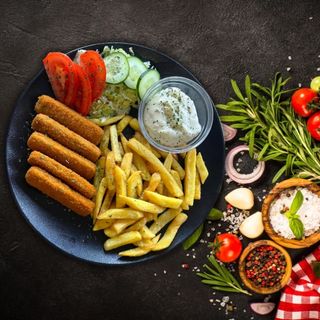 Pohovani riblji štapići