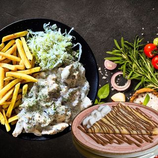 Piletina gljive + Palačinak Cream