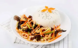 105 Vegan povrće sa rižom,