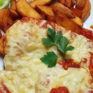 Gratinirana piletina 150 gr
