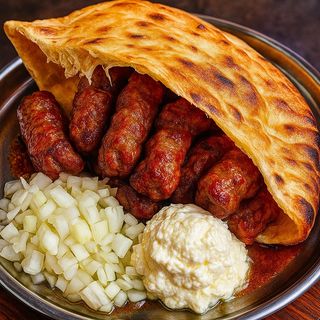 Ćevapi desetka u cijelom somunu 200 gr