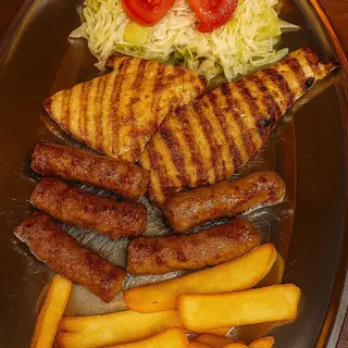 Combo pileći fileti i ćevapi