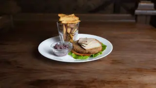 Ljuti vege burger