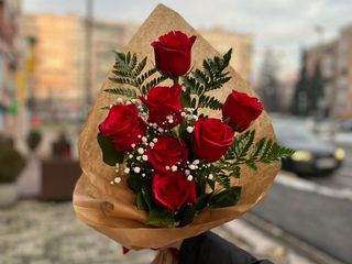 Buket u natur papiru 7