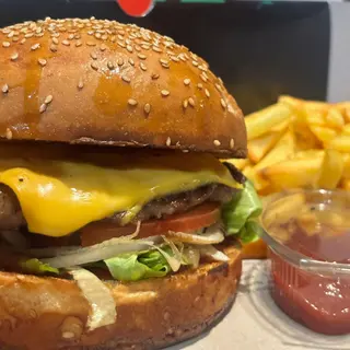 Maxi King Cheeseburger