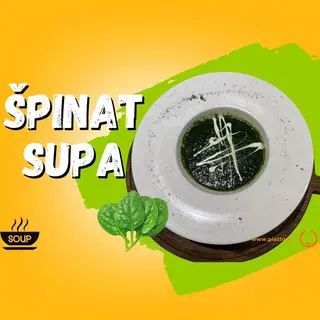 Špinat krem supa / Creamy Spinach Soup