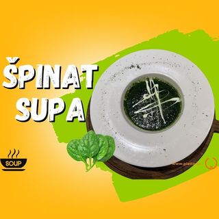 Krem supa od špinata (Spinach cream soup) (Su5)