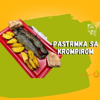Pastrmka sa krompirom(Trout with side dish) (R1)