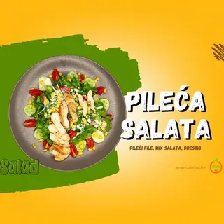 Cezar pileća salata / Cesar Chicken Salad