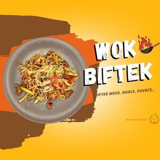Wok Bistecca (wok sa biftekom u sweet chili sosu) (W3)