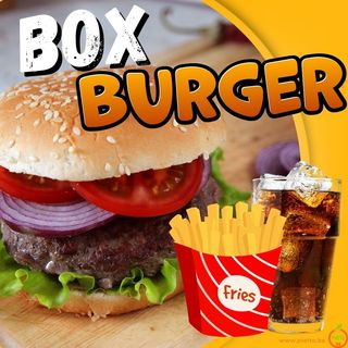 BOX Klasika Hamburger (coca cola-pomfrit)