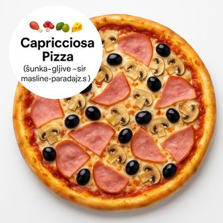 Capricciosa Pizza