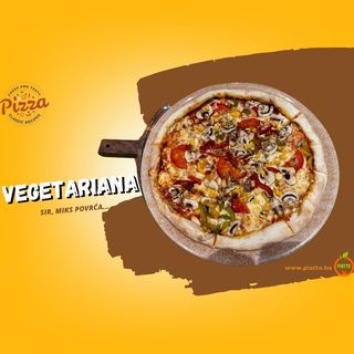 Vegetariana Pizza (vegetarijanska pizza) (P3)