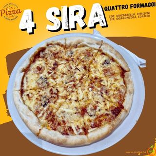 Quattro Formaggi Pizza (4 sira)