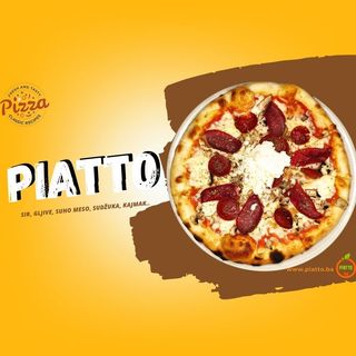 Piatto Pizza (suho meso i kajmak) (P9)