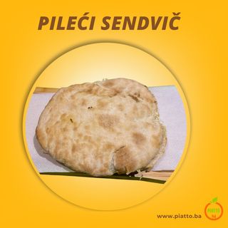 Pileći sendvič (pileći file-sir-majoneza)