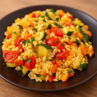 Vegetarijanski rižoto sa povrćem