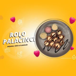 Rolo palačinci sa bananom