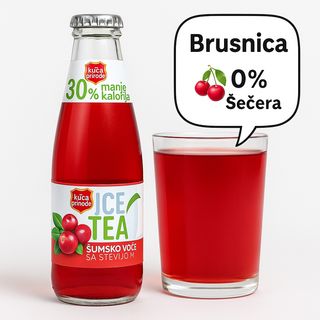 Ledeni čaj Brusnica