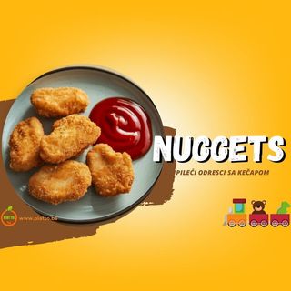 Pileći nuggets za djecu sa kečapom – KIDS (Chicken Nuggets with ketchup) (K2)