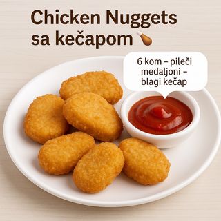 Chicken Nuggetsi sa kečapom