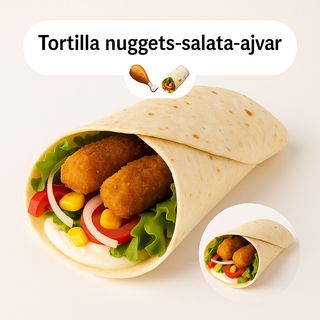Tortilla nuggets KIDS