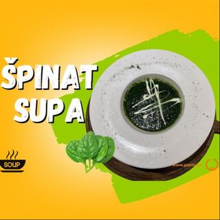 Špinat krem supa / Creamy Spinach Soup