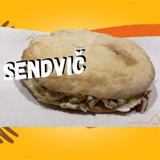 Pohovani pileći file sendvič / Crispy Chicken Sandwich