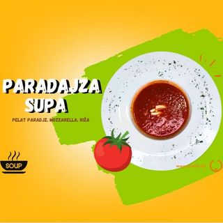 Paradajz krem supa sa rižom i mozzarellom / Creamy Tomato Soup