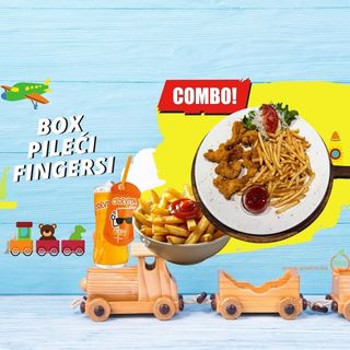 BOX pileći fingersi KIDS / BOX Chicken Fingers