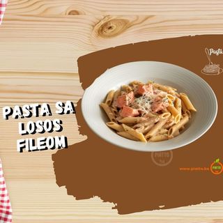 Pasta sa losos fileom / Salmon pasta