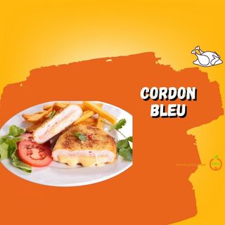 Cordon bleu šnicla sa prilogom / Cordon bleu with Side Dish